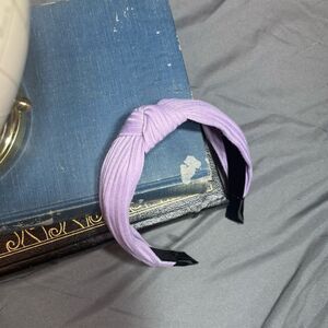 Lavender Knotted Headband New! Fashion Headband for Women & Girls Wide Top Knot